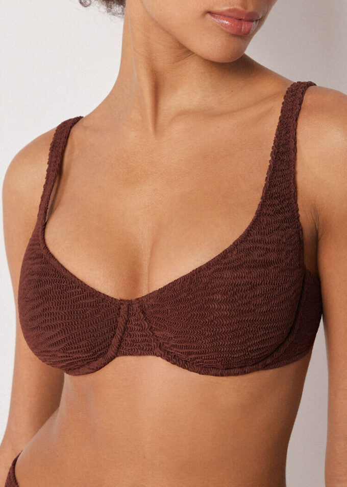 Balconette-toppar Crinkle Waves Balconette-toppar Crinkle Waves