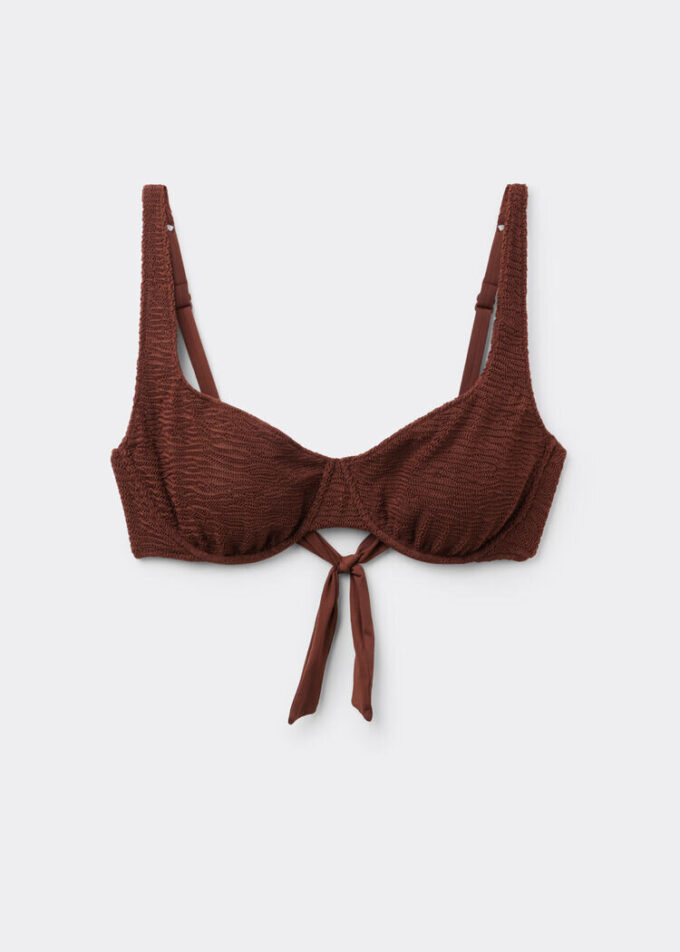 Balconette-toppar Crinkle Waves Balconette-toppar Crinkle Waves