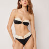 Bandeau-bikinitopp Elegant Bicolor