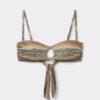 Bandeau-bikinitopp, elegant etnisk Bandeau-bikinitopp, elegant etnisk