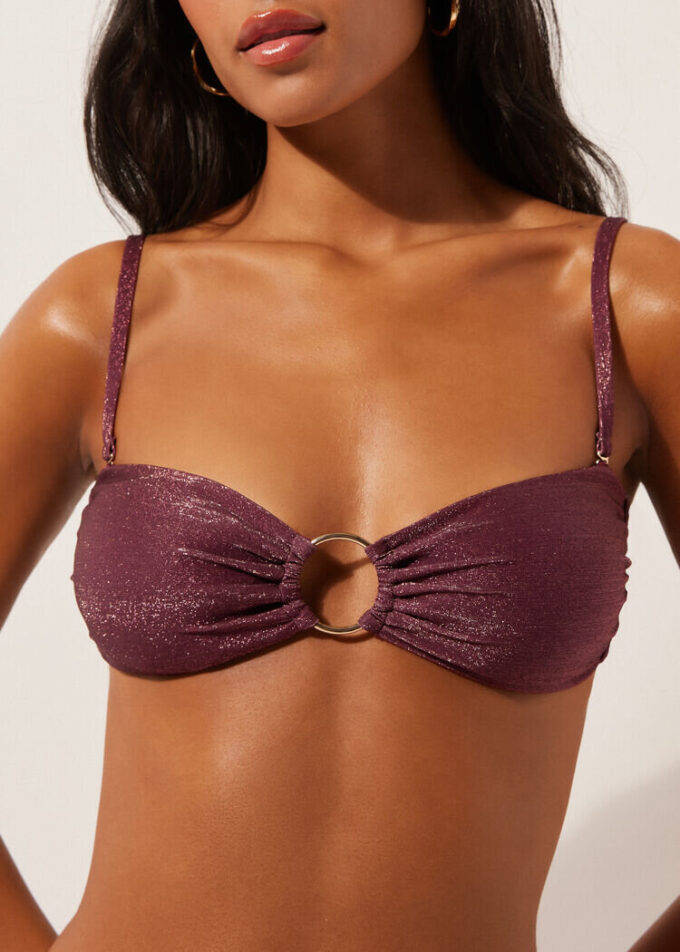 Bandeau-bikinitopp Golden Glow