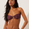 Bandeau-bikinitopp Golden Glow
