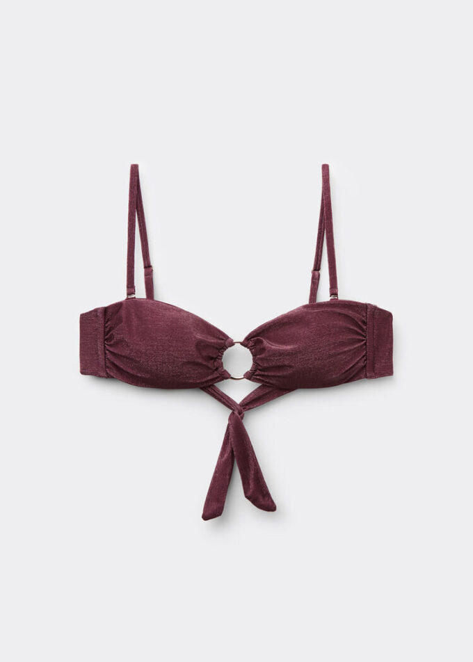 Bandeau-bikinitopp Golden Glow