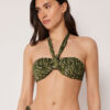 Bandeau-bikinitopp Natural Tie-Dye