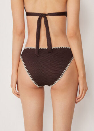 Bikinibotten Bicolor Embroidery