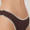 Bikinibotten Bicolor Embroidery