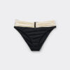 Bikinibotten med hög midja, elegant tvåfärgad Bikinibotten med hög midja, elegant tvåfärgad