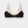 Bikinitopp i tank-stil, elegant tvåfärgad Bikinitopp i tank-stil, elegant tvåfärgad