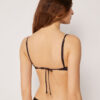 Bikinitopp i tank-stil, minimalistisk passform
