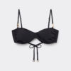 Bikinitopp i tank-stil, minimalistisk passform