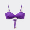 Bikinitopp i tank-stil, minimalistisk passform