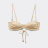 Bikinitopp i tank-stil, minimalistisk passform