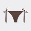 Brasilianska bikinitrosor i brunt glitter Brasilianska bikinitrosor i brunt glitter