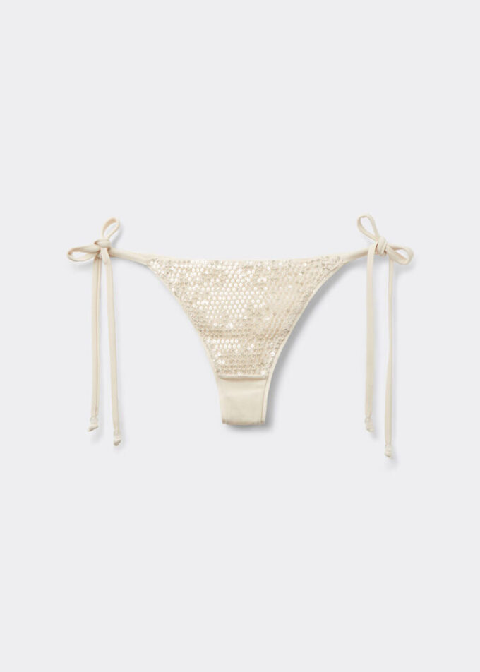 Brasilianska bikinitrosor med paljettnät Brasilianska bikinitrosor med paljettnät