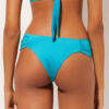 Draperad Brasilia-bikinitrosor i glänsande satin Draperad Brasilia-bikinitrosor i glänsande satin