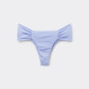 Draperad Brasilia-bikinitrosor i glänsande satin Draperad Brasilia-bikinitrosor i glänsande satin