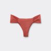 Draperad Brasilia-bikinitrosor i glänsande satin Draperad Brasilia-bikinitrosor i glänsande satin