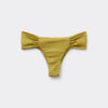 Draperad Brasilia-bikinitrosor i glänsande satin Draperad Brasilia-bikinitrosor i glänsande satin