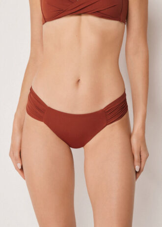 Draperad brasilianska bikinitrosor Premium Fit