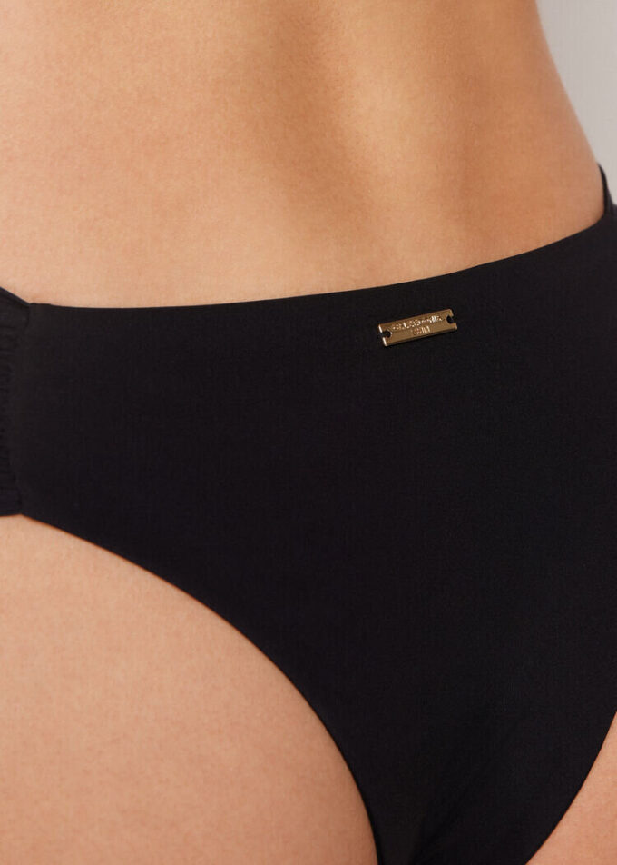 Draperad brasilianska bikinitrosor Premium Fit Draperad brasilianska bikinitrosor Premium Fit