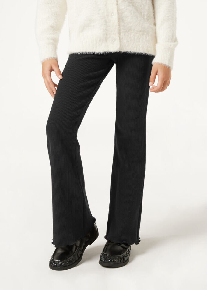 Flared Thermal leggings för flickor