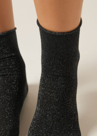 Glittersockor