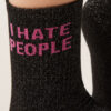 Glitterstrumpor med text Glitterstrumpor med text