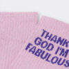Glitterstrumpor med text Glitterstrumpor med text