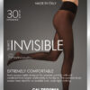 Halvgenomskinliga, matta, osynliga strumpbyxor i 30 denier