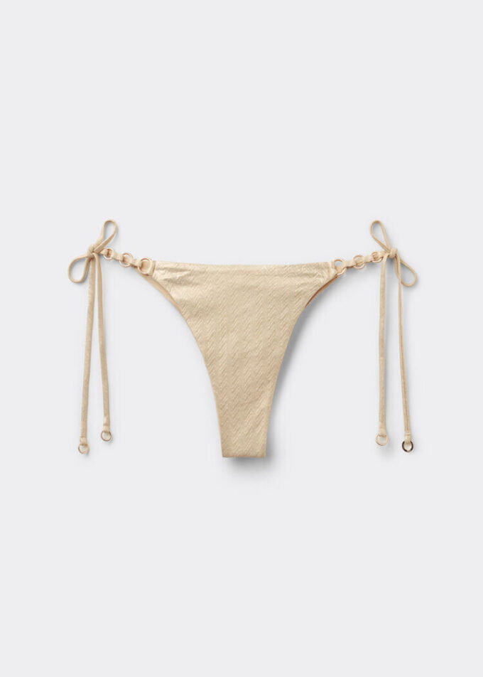 Knutna brasilianska bikinitrosor Gold Waves Knutna brasilianska bikinitrosor Gold Waves