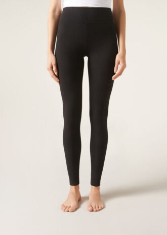 Leggings i kashmirblandning