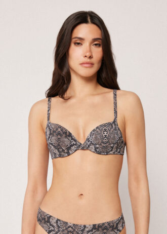 Push-up-bikinitopp Classic Snake