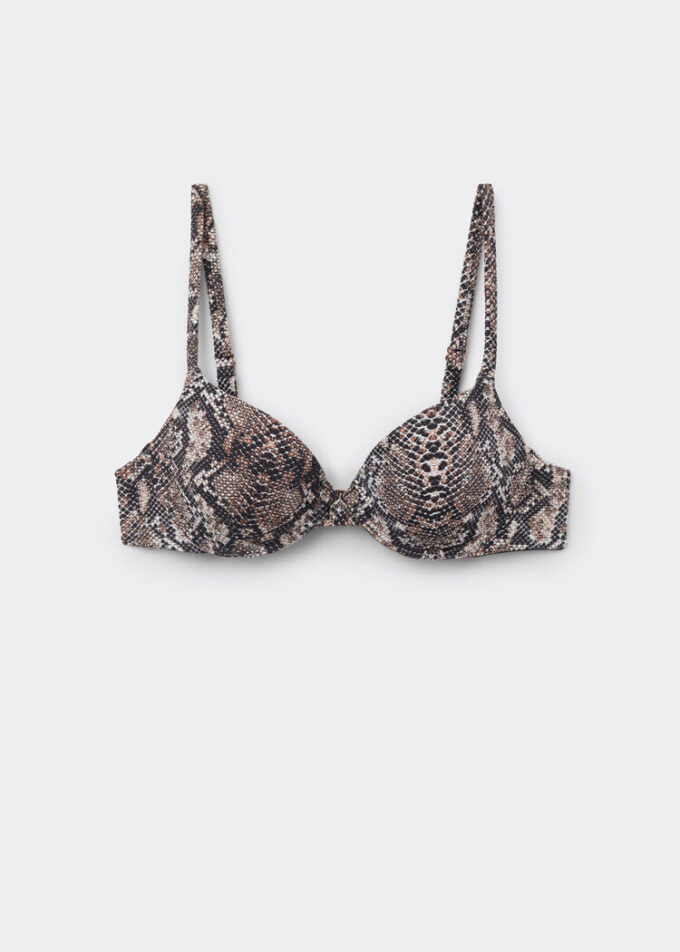Push-up-bikinitopp Classic Snake