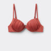 Push-up-bikinitopp i glänsande satin Push-up-bikinitopp i glänsande satin