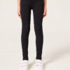 Ribbade leggings för flickor Ribbade leggings för flickor