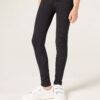 Ribbade leggings för flickor Ribbade leggings för flickor