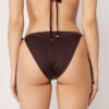 Stringbikinibotten Brown Glitter Stringbikinibotten Brown Glitter