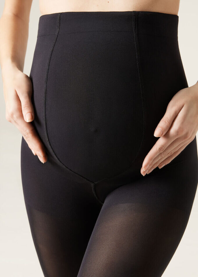 Täckande, matta 60 denier-strumpbyxor för Maternity