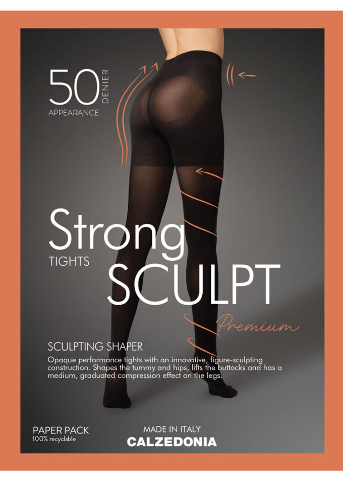 Täckande, matta Strong Sculpt 50 denier-strumpbyxor