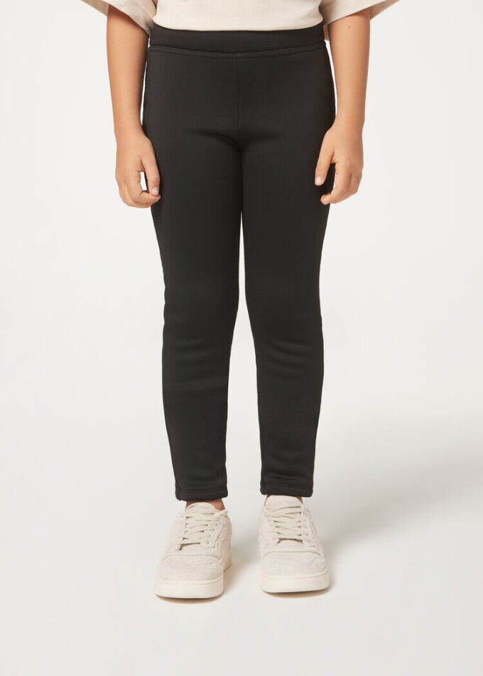Termal-leggings för flickor i borstad kvalitet Termal-leggings för flickor i borstad kvalitet