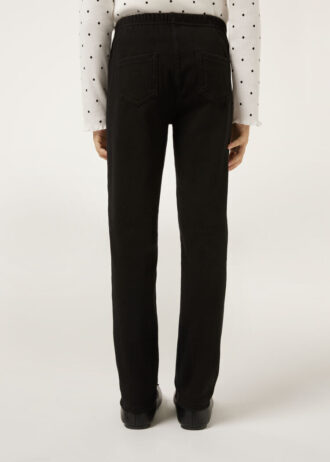 Thermal denim leggings för flickor