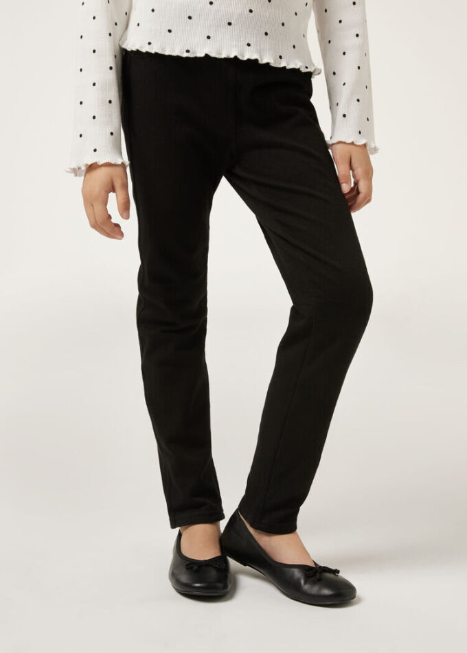 Thermal denim leggings för flickor Thermal denim leggings för flickor