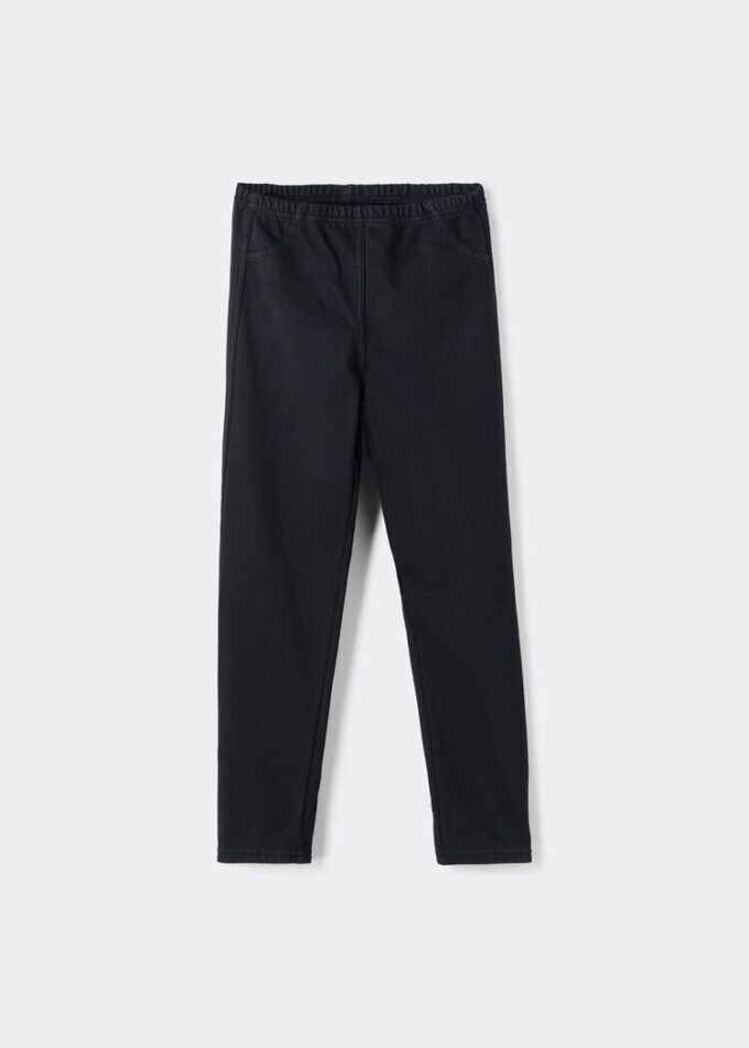 Thermal denim leggings för flickor Thermal denim leggings för flickor