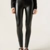 Thermal leggings i konstläder Thermal leggings i konstläder