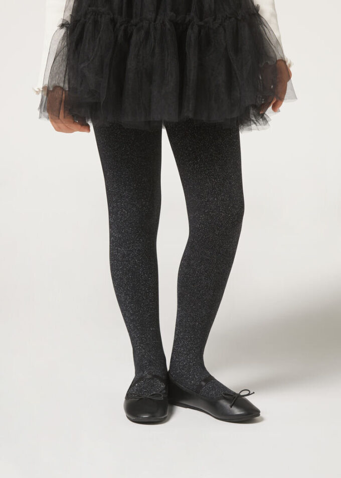 Thermal-termobyxor för flickor med glitter Thermal-termobyxor för flickor med glitter