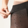 Thermal Tights med 30 denier och genomskinlig effekt