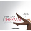 Thermal Tights med 30 denier och genomskinlig effekt