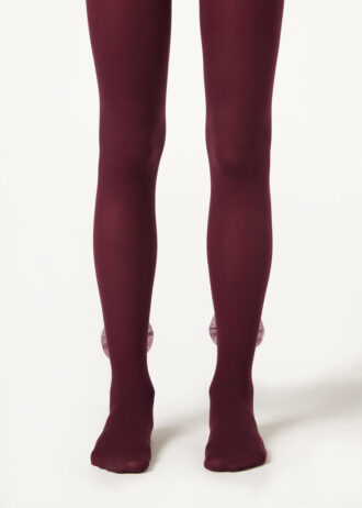 Tights för flickor med rosett