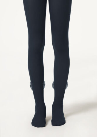 Tights för flickor med rosett