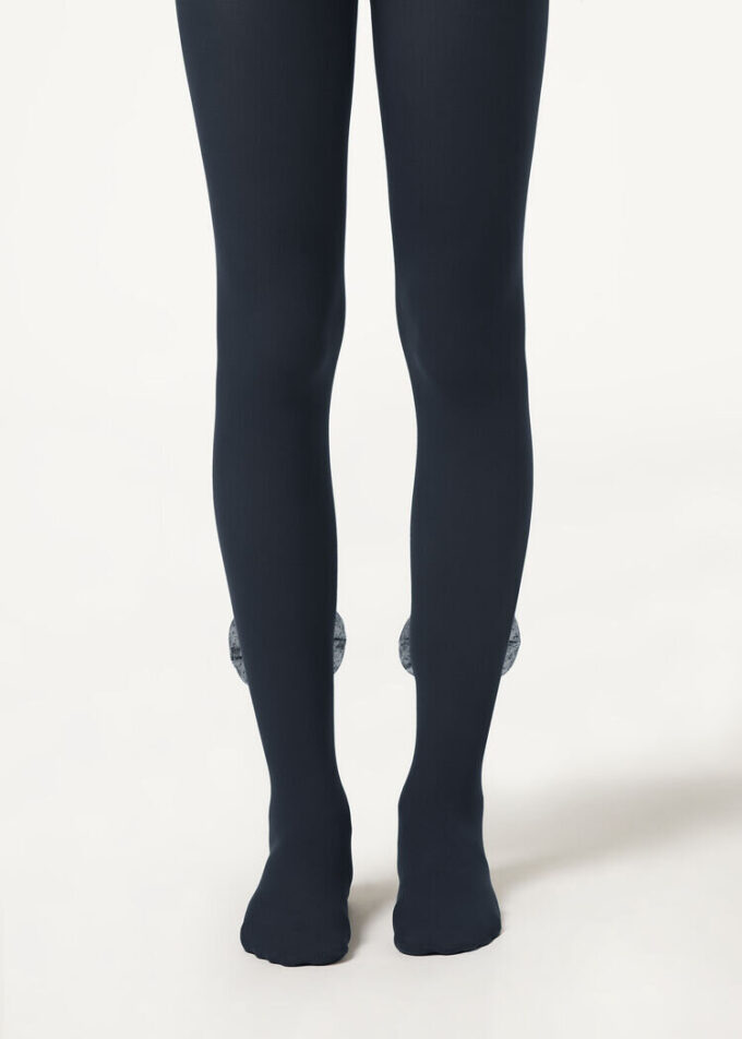 Tights för flickor med rosett